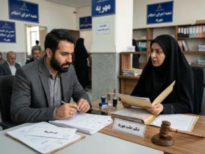 حکم جلب مهریه